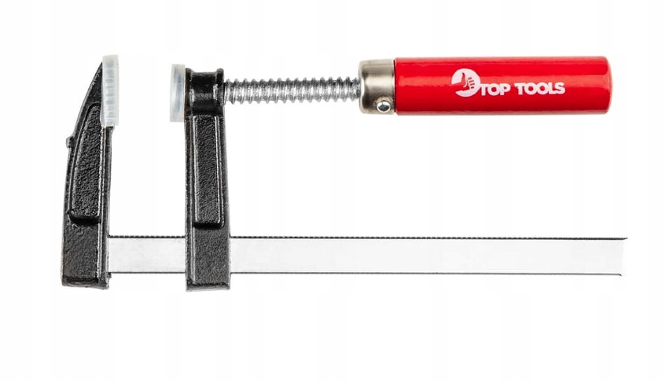 Ścisk stolarski śrubowy 50x300mm Top Tools | Drewniany uchwyt | 12A203