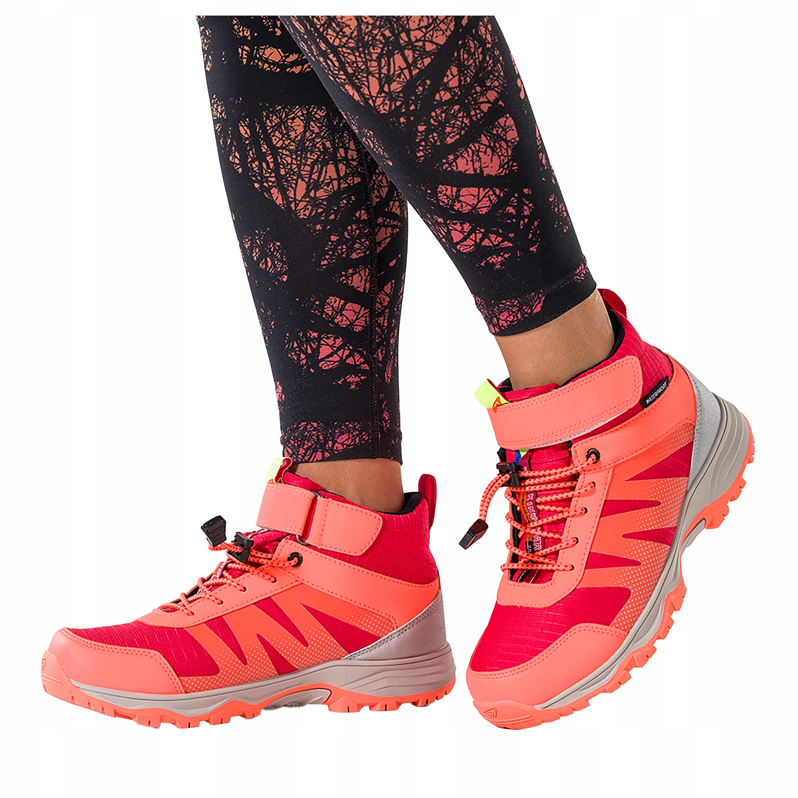 Trekové Boty Oranžové Dámské Voděodolné Šněrovací Pohodlné r 36