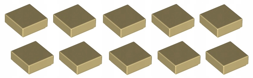 

Lego płytka gładka 1x1 piaskowa tan 10 szt. 3070 N