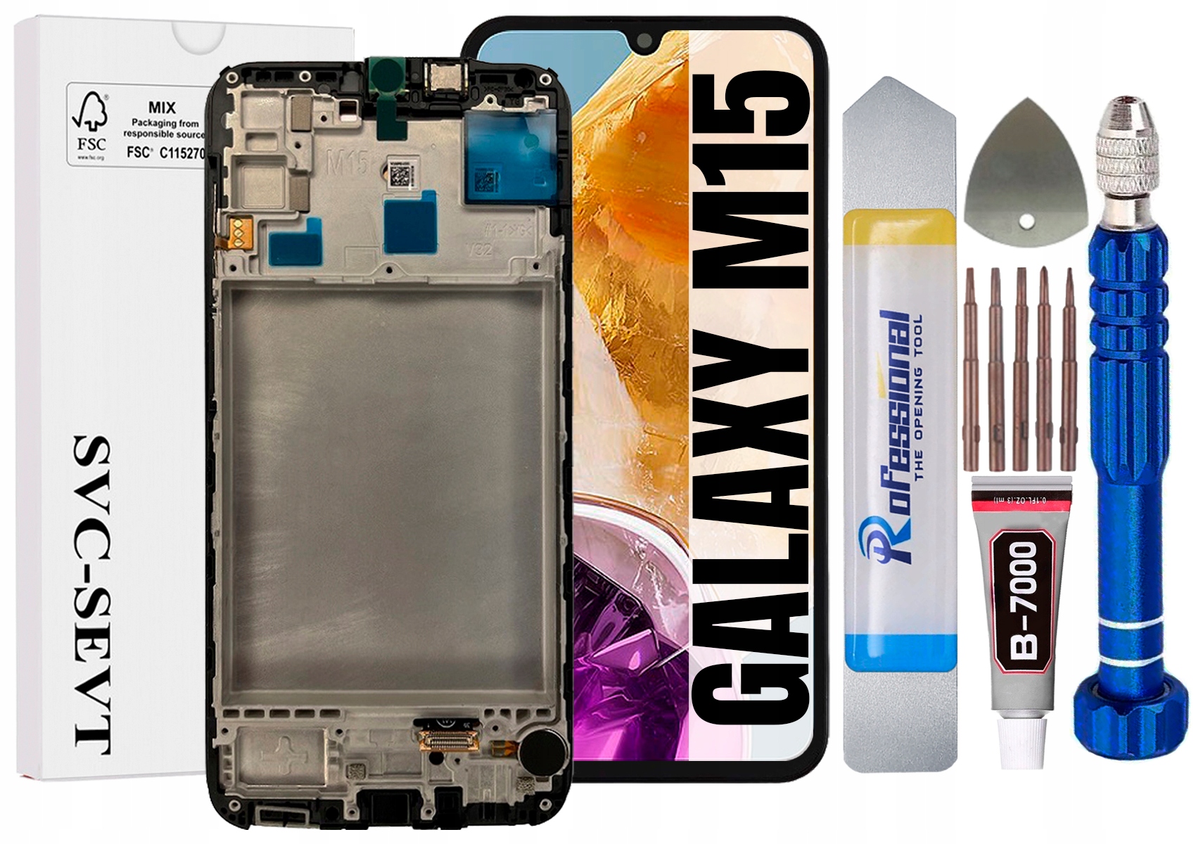 Displej Pro Samsung Galaxy M15 5G M156 Originál Oem Displej +rámeček