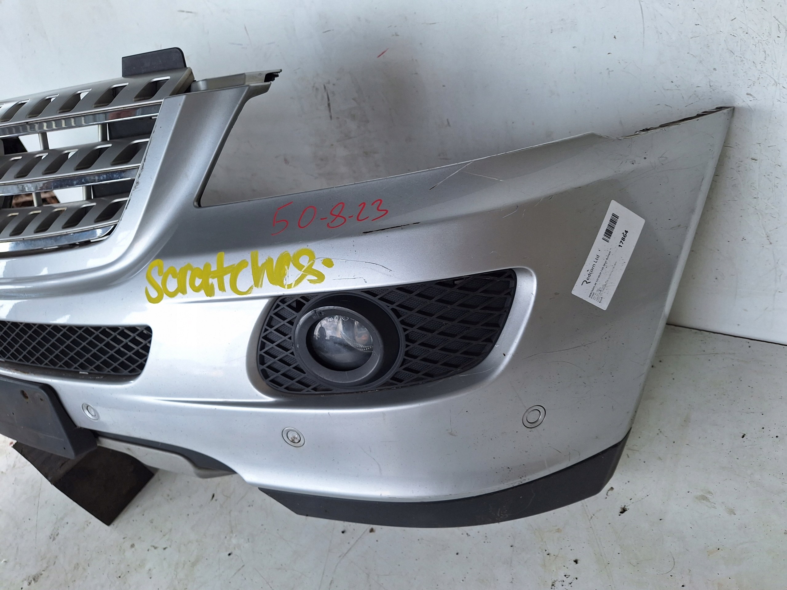 MERCEDES ML W164 05-08 bumper + PDC