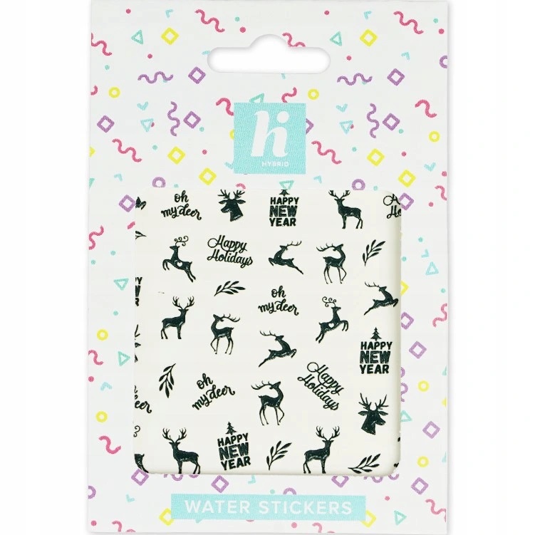 

Hi Hybrid Naklejki Na Paznokcie Wodne Świąteczne 3