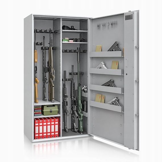 Iss Sejf na zbraň Siegen Max Kombi 15080 26 ks klíčový zámek třída S1