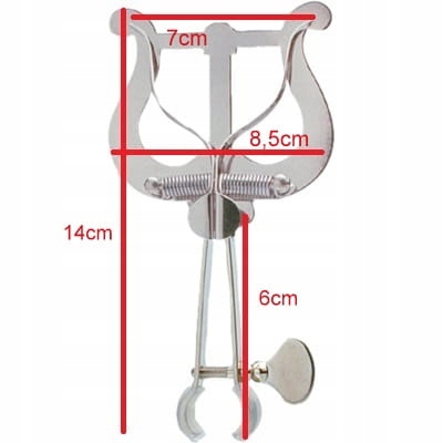Lirka do trąbki na rurke RMB 587081 - srebrna duża Kod producenta RMB 587081