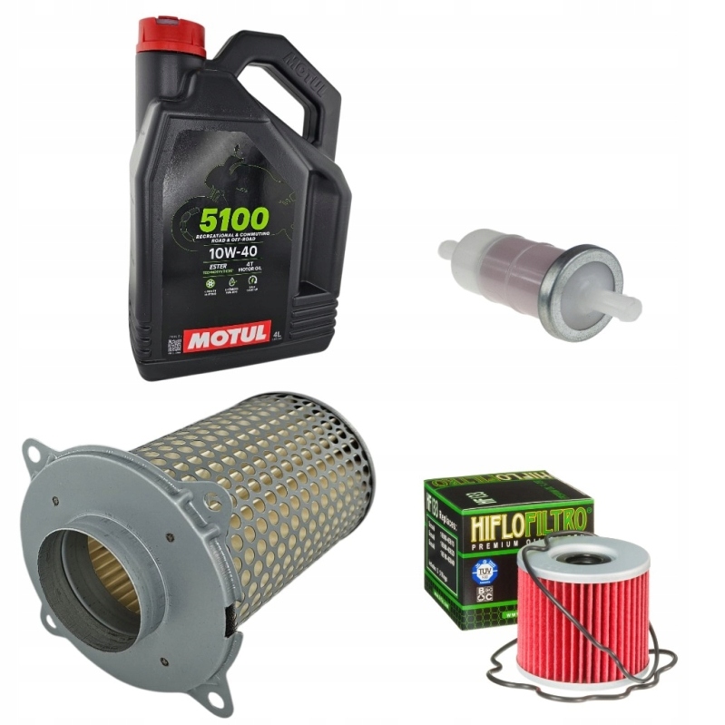 Štartovací set pre sezónu Suzuki GS500E GS500F olej Motul filtre oringy Hq