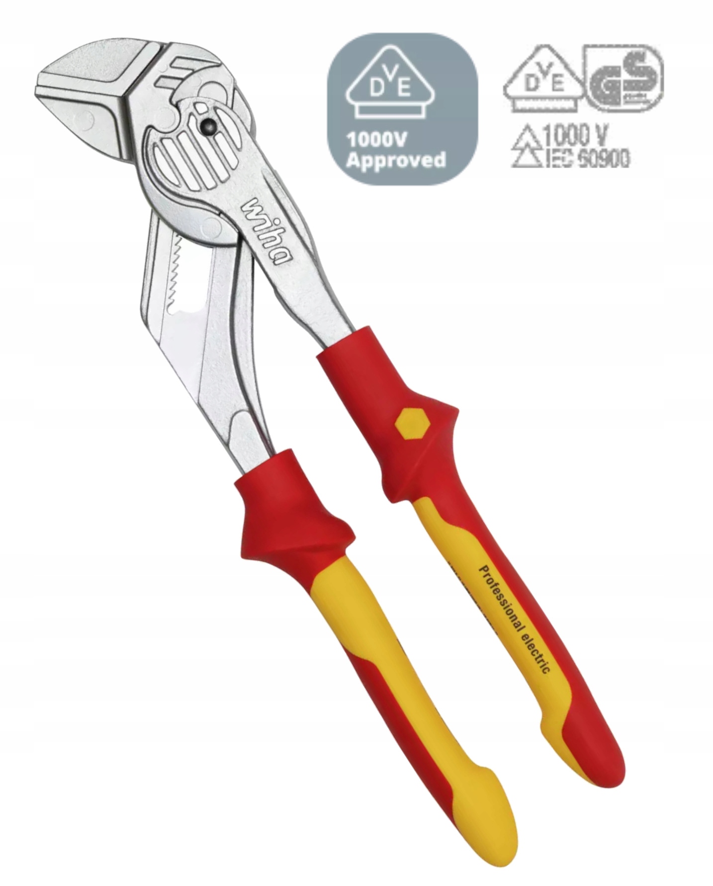 Wiha nastavitelný čelisťový klíč Professional electric Vde 250 mm 29761