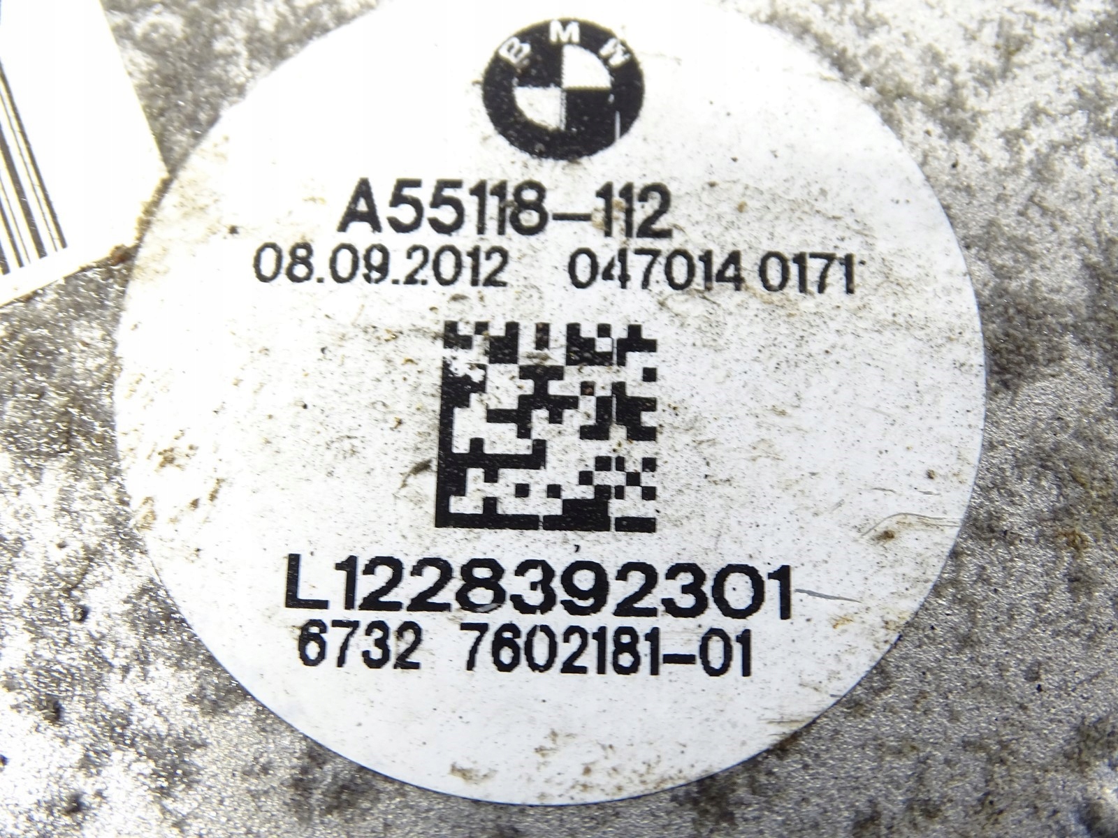 ventilátor vrtule chladiče BMW M5 F10 7602181