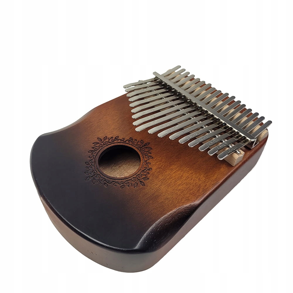 GRV KL-17BB Brown Burst Kalimba (17 Notes) + case