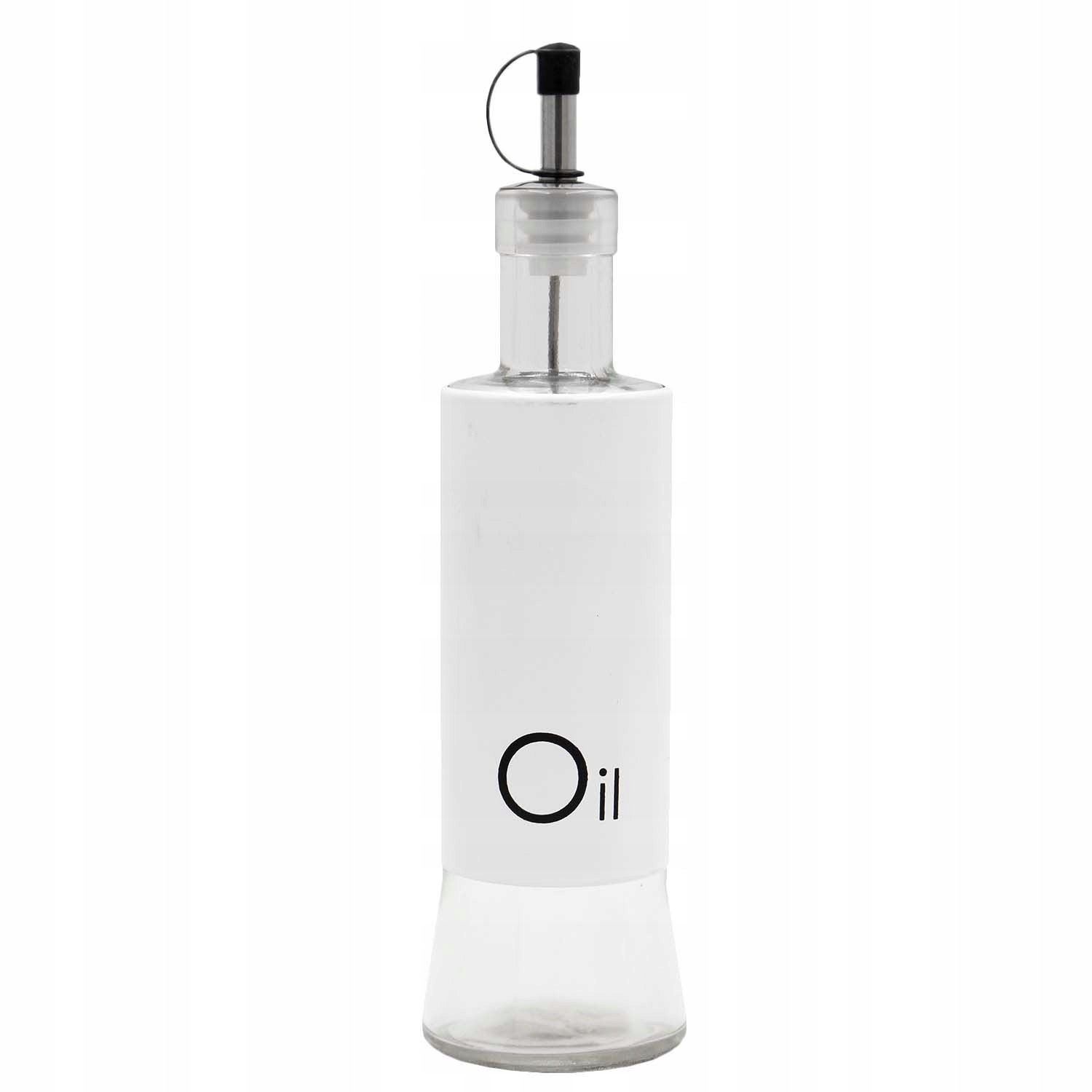 

Butelka Na Olej nalewak dozownik na oliwę biała