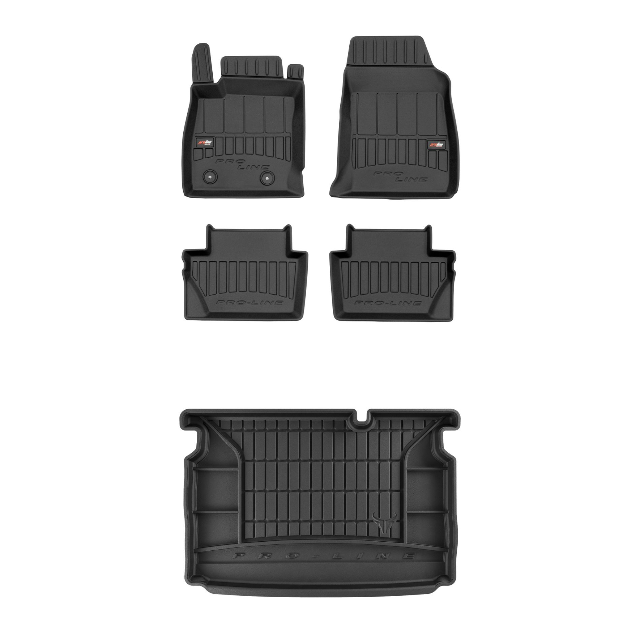 Sada gumových kobercov a rohoží pre Ford EcoSport II 2017-2022