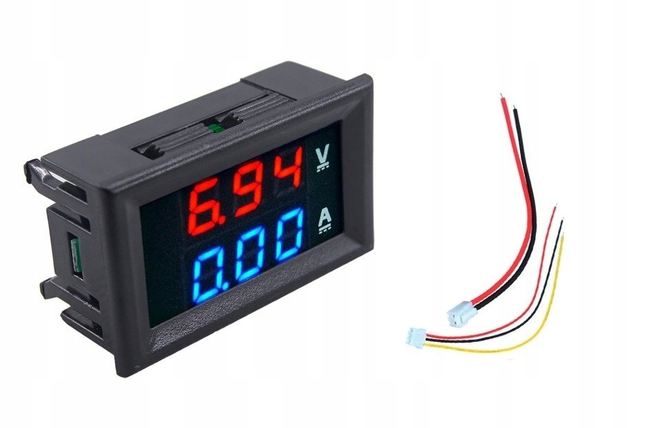

Woltomierz Amperomierz DC 0-100V 0-100A Led 2W1 Rc