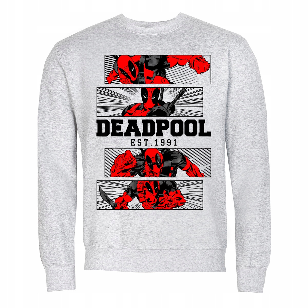 

Męska Bluza Z Nadrukiem Dla Fana Deadpool Marvel