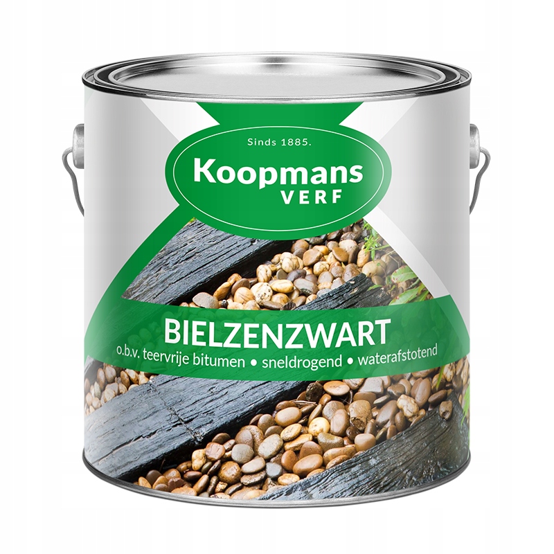 Koopmans Powłoka Bitumiczna do Drewna Bielzenzwart 2,5L