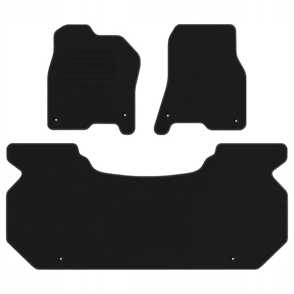 Ram 1500 18 – velurové zarážky Comfort