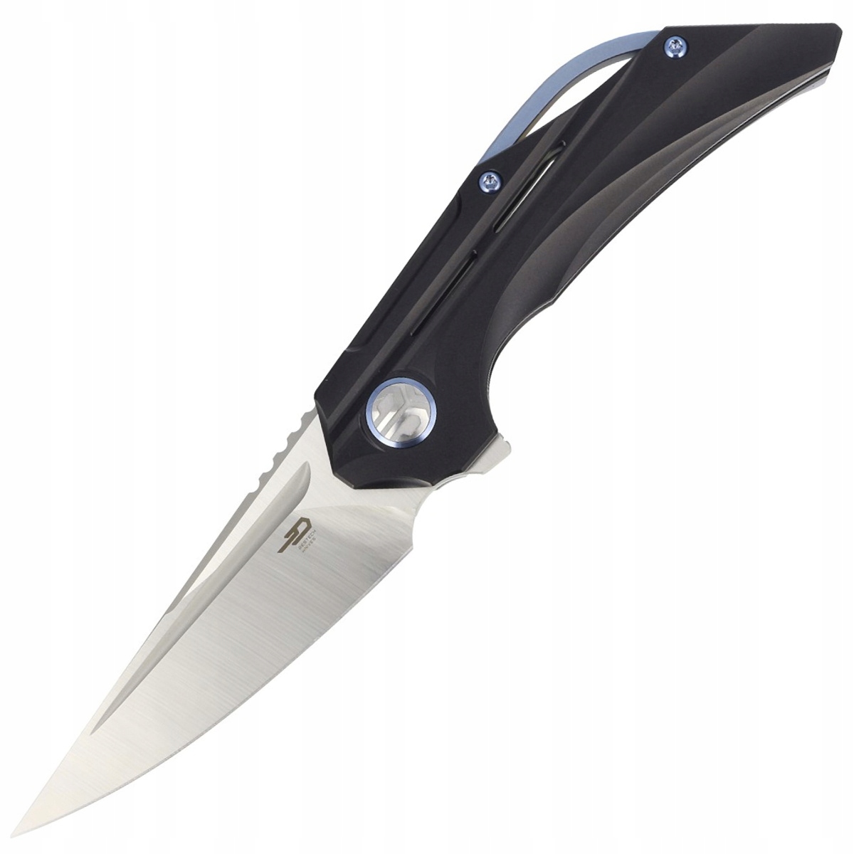 Nóż Edc składany Bestech Vigil M390 Microclean Tytanowa rękojeść by Kombou