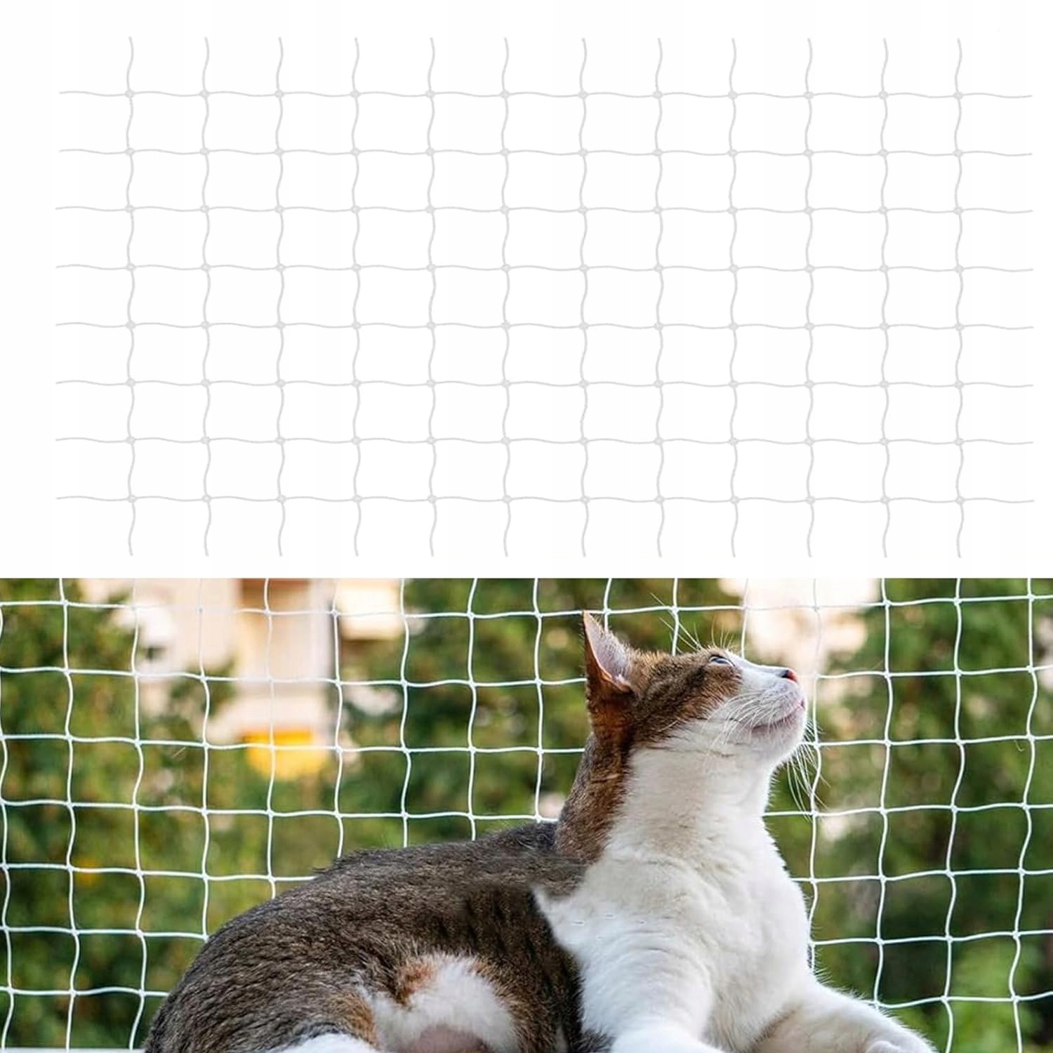 Ochranná Síť Na Balkon Okna Pro Kočky Před Holuby A Ptáky 3x8 m