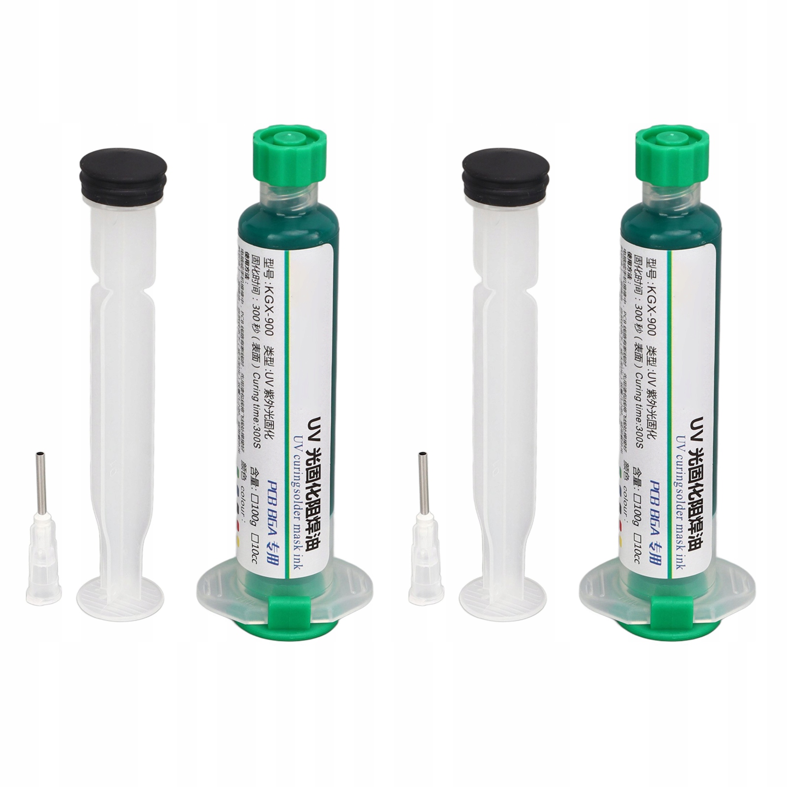 2x SOLDER MASK SOLDERMASKA MASKA UV ZIELONY PCB