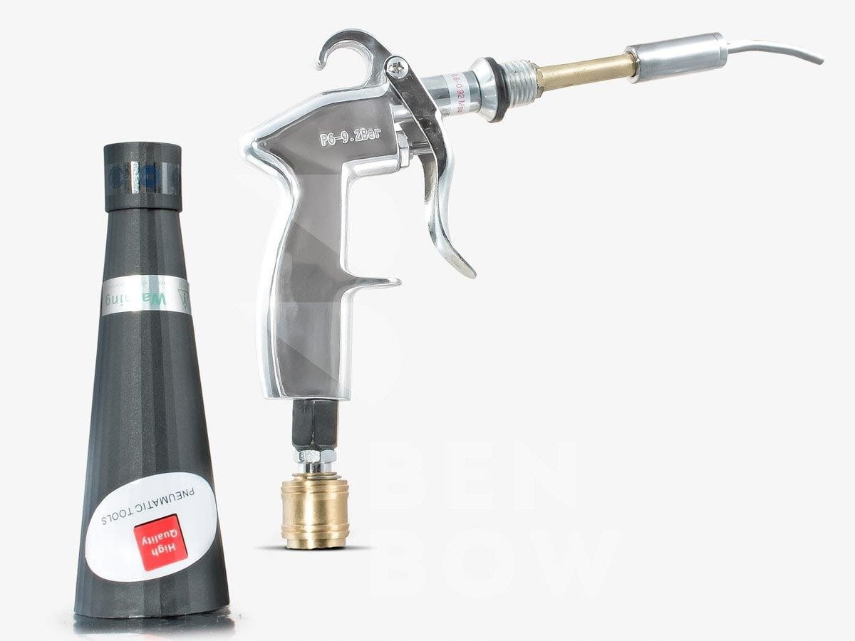 BENBOW BLOW GUN BLACK TRWALY PISTOLET DO OSUSZANIA Producent code 10A5 90685