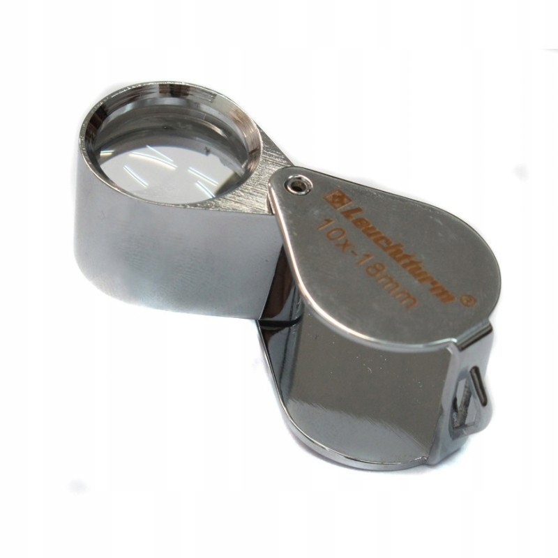 Lupa jubilerska Leuchtturm x10 3-soczewkowy system