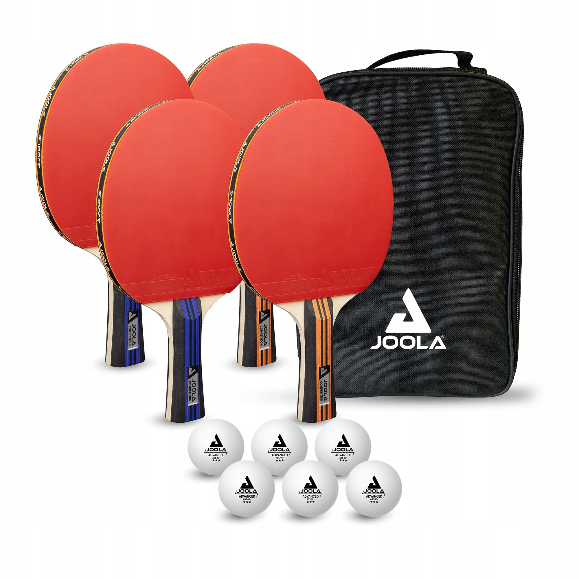 Joola Sada na stolní tenis Family Advanced 4 Rakety 6 míčků