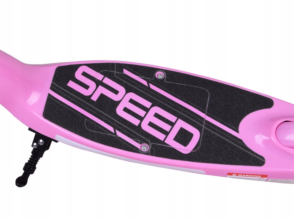 HULAJNOGA ELEKTRYCZNA DZIECIĘCA RÓŻ DO 50KG 11KM/h OŚWIETLENIE LED STOPKA Kod producenta SP0737 RO