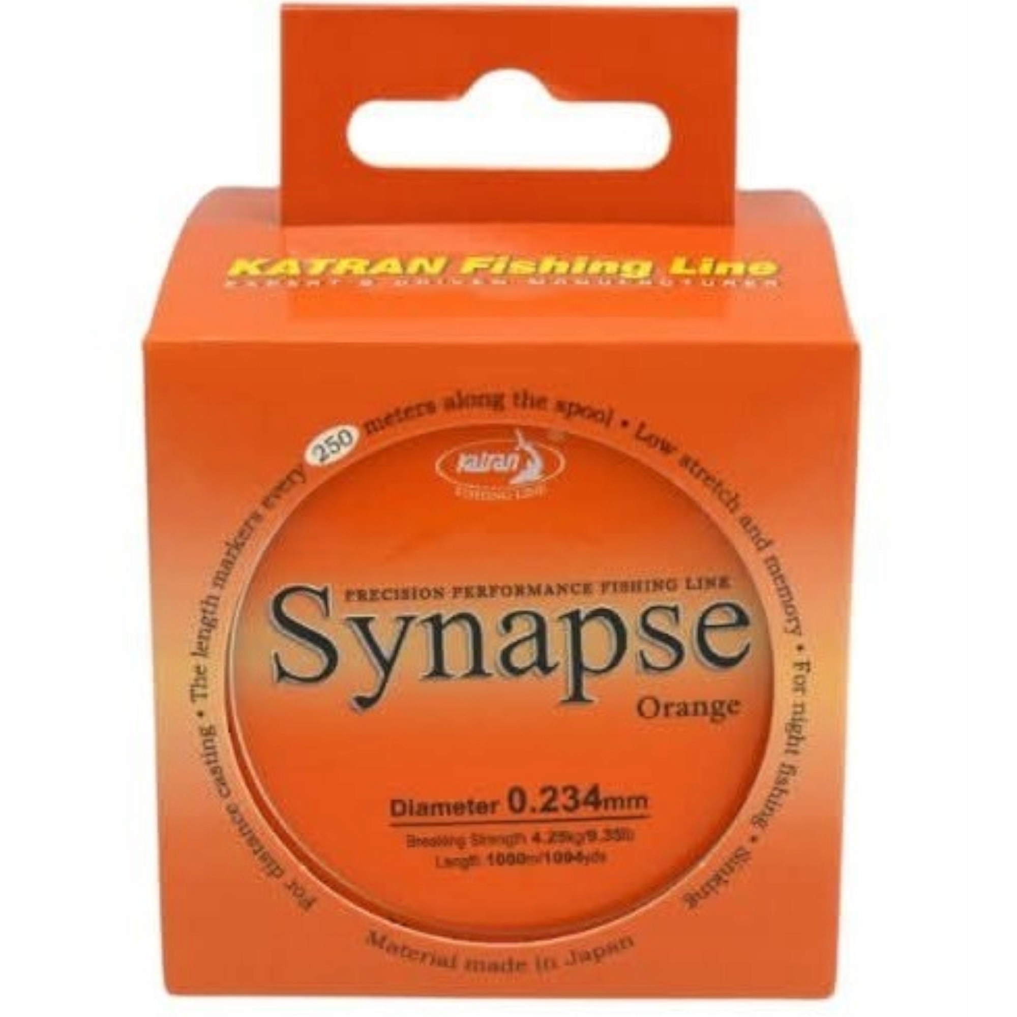 Żyłka Katran Fishing Line Synapse Orange 0,331mm 1000m 7,50kg