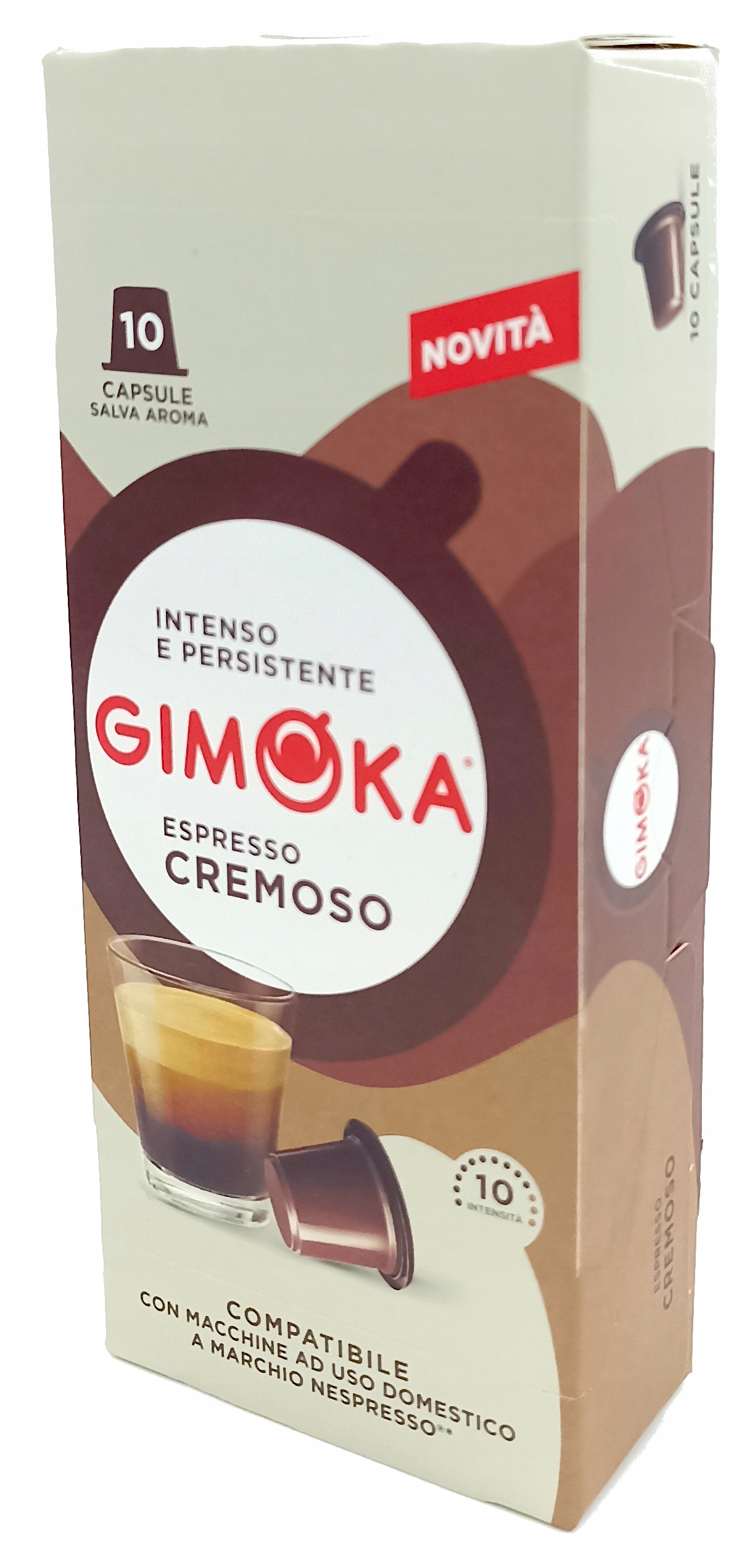 Kapsulki do ekspresu Nespresso GIMOKA CREMOSO 10sz Nazwa handlowa inna
