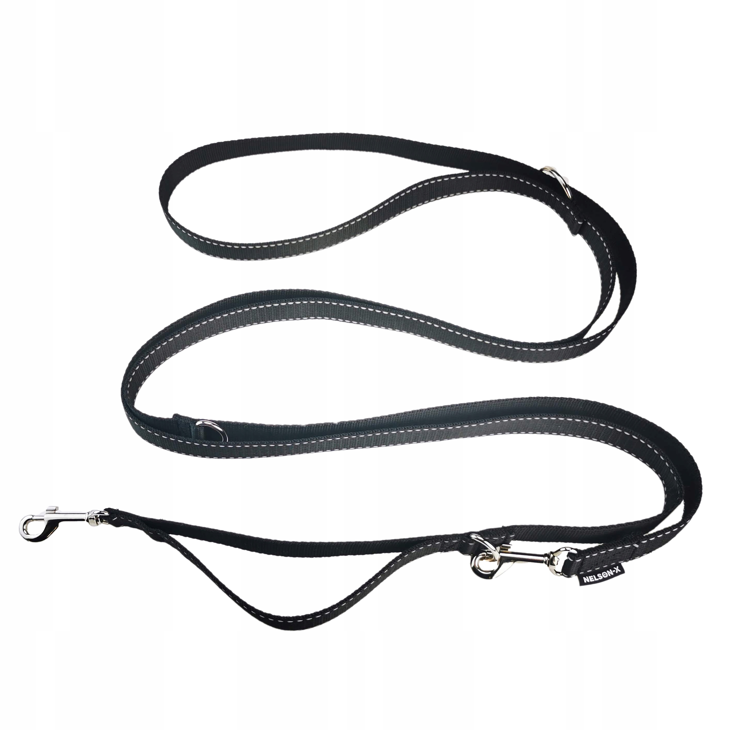 Vodítko Pro Psa Reflexní S Rukojetí 2 m/2,5 cm Std Polský Výrobce