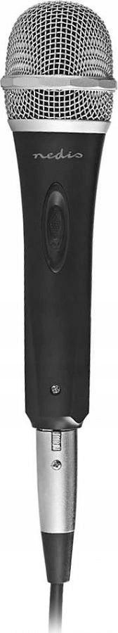 Nedis kabelový mikrofon/ Kardioid/ odnímatelný kabel 5m/ 600 Ohm/ -72dB/ ja