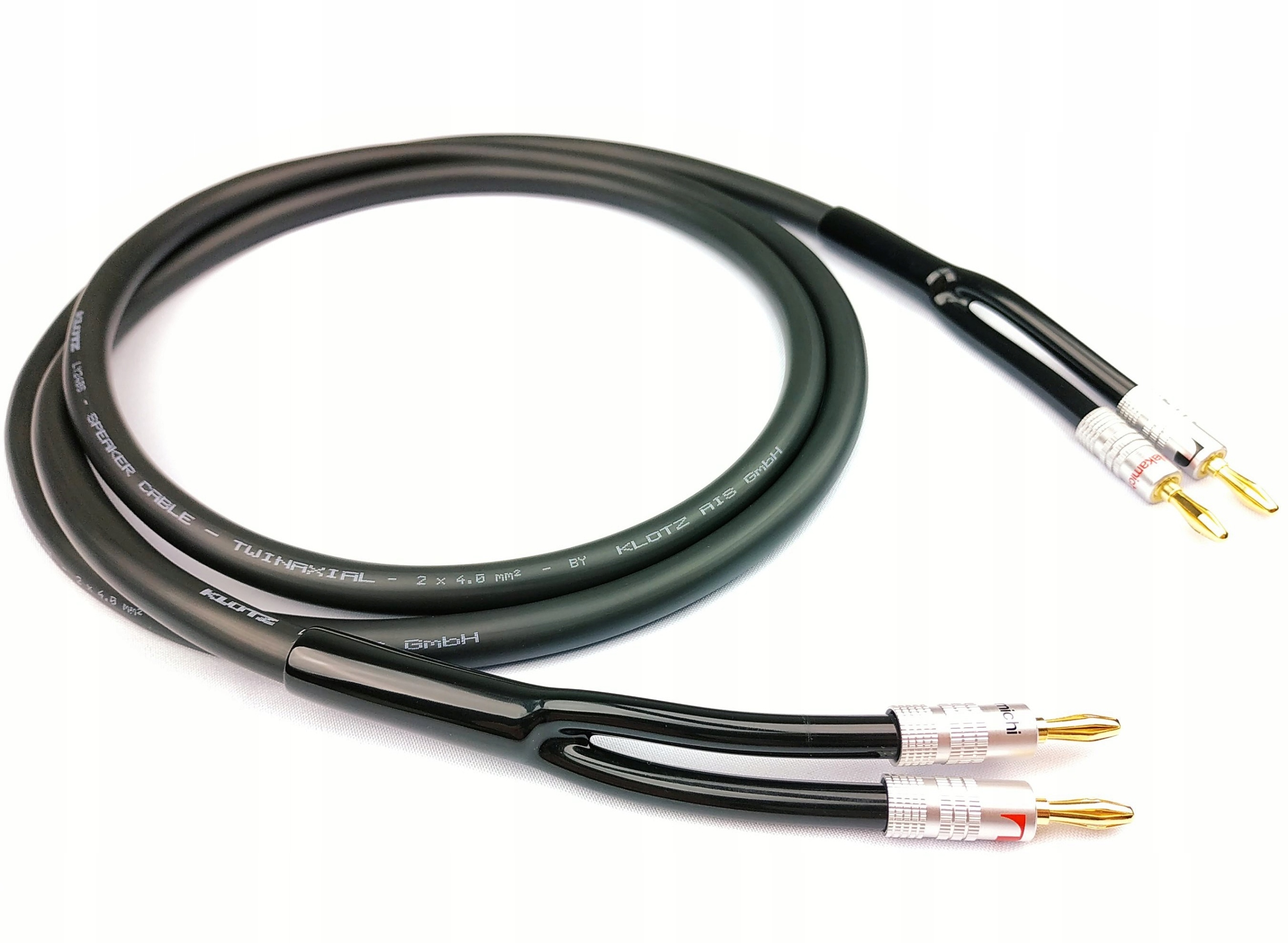 

Klotz LY240 kabel głośnikowy 2x4mm2 Nakamichi 1m