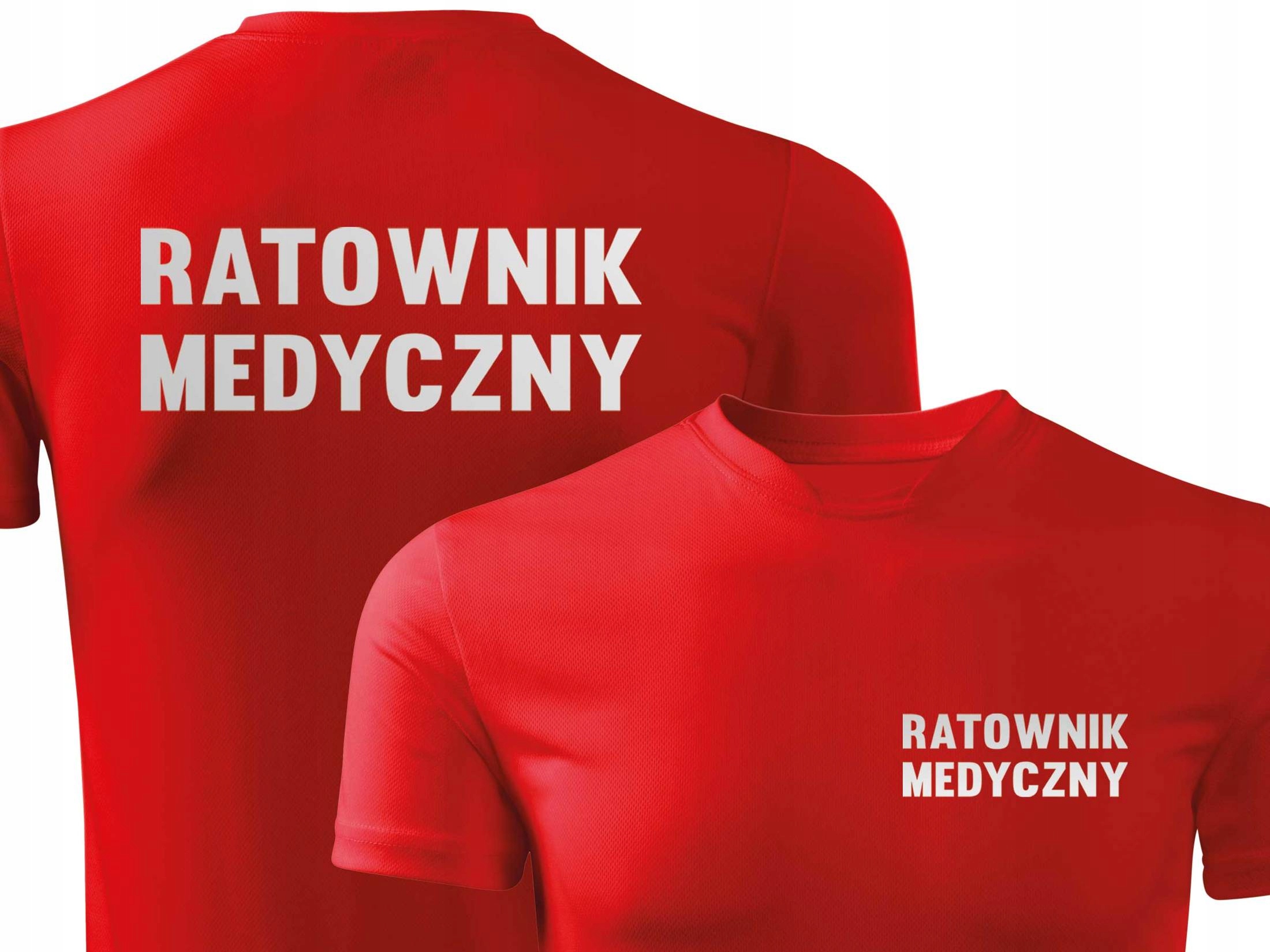 

Szybkoschnący T-shirt odblaskowy Ratownik Medyczny