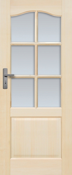 DRZWI WEWNĘTRZNE TRYPLET DREWNO SOSNA POKOJOWE 80