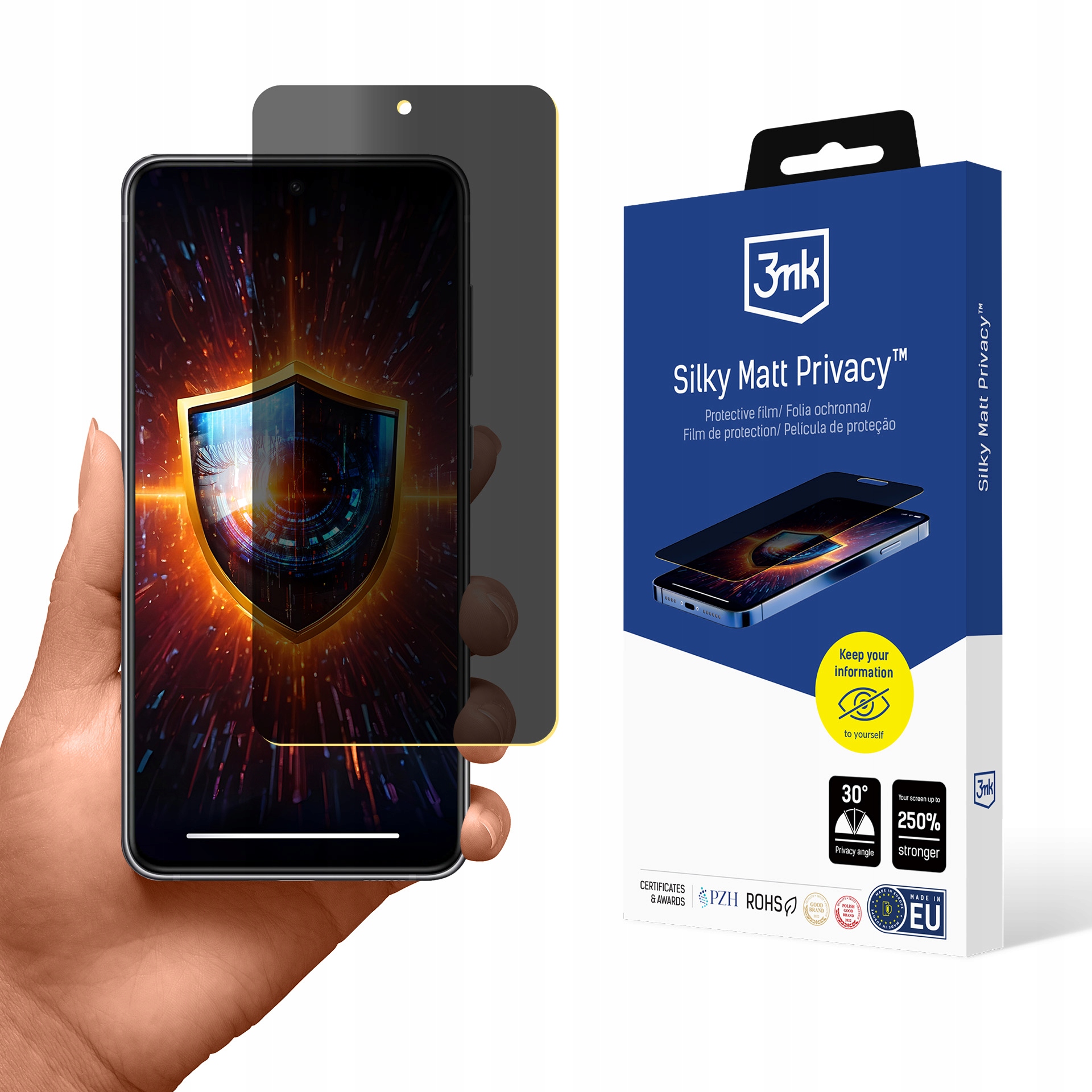 3MK Folia Ochronna Do Samsung Galaxy S21 Fe 5G 3MK Silky Matt Privacy