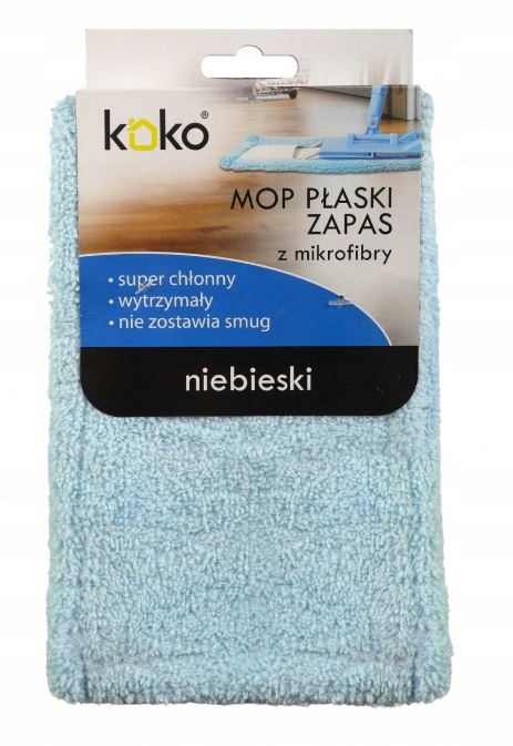 

Zapas do mopa wkład płaski Mikrofibra Koko