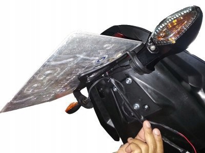 Rg Upevnenie Tabule Register. Honda CB650F