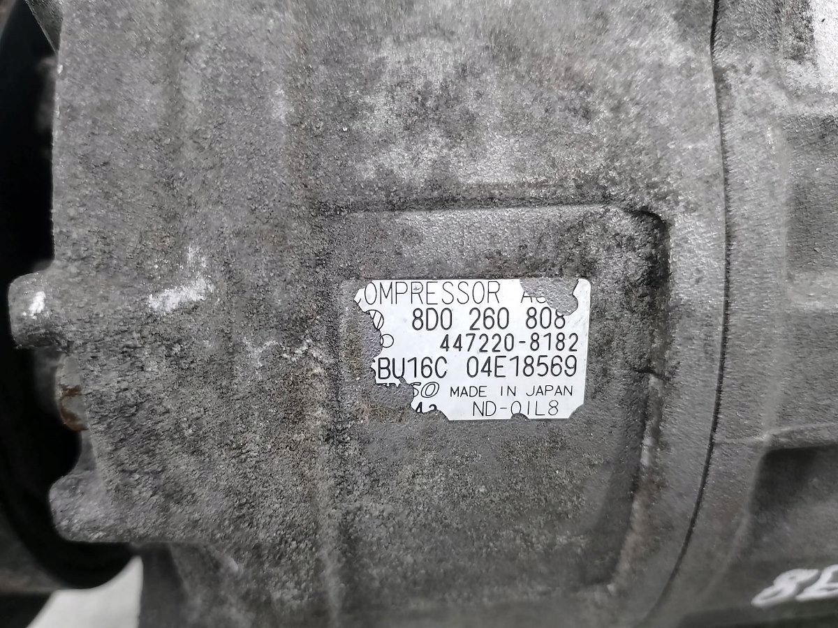 насос, компрессор кондиционера vw PASSAT B5 FL 8D0260808 447220-8182 Denso