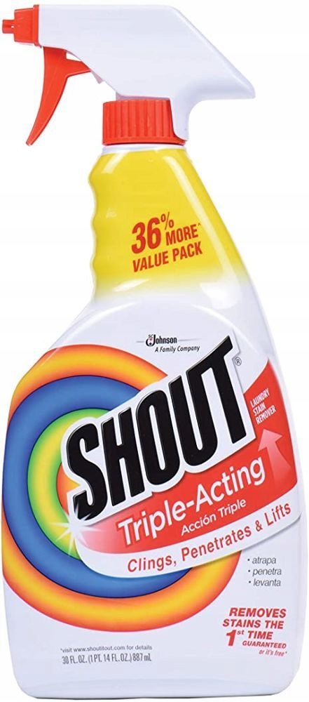 

Shout Triple-Acting 946 ml - Odplamiacz do tkanin