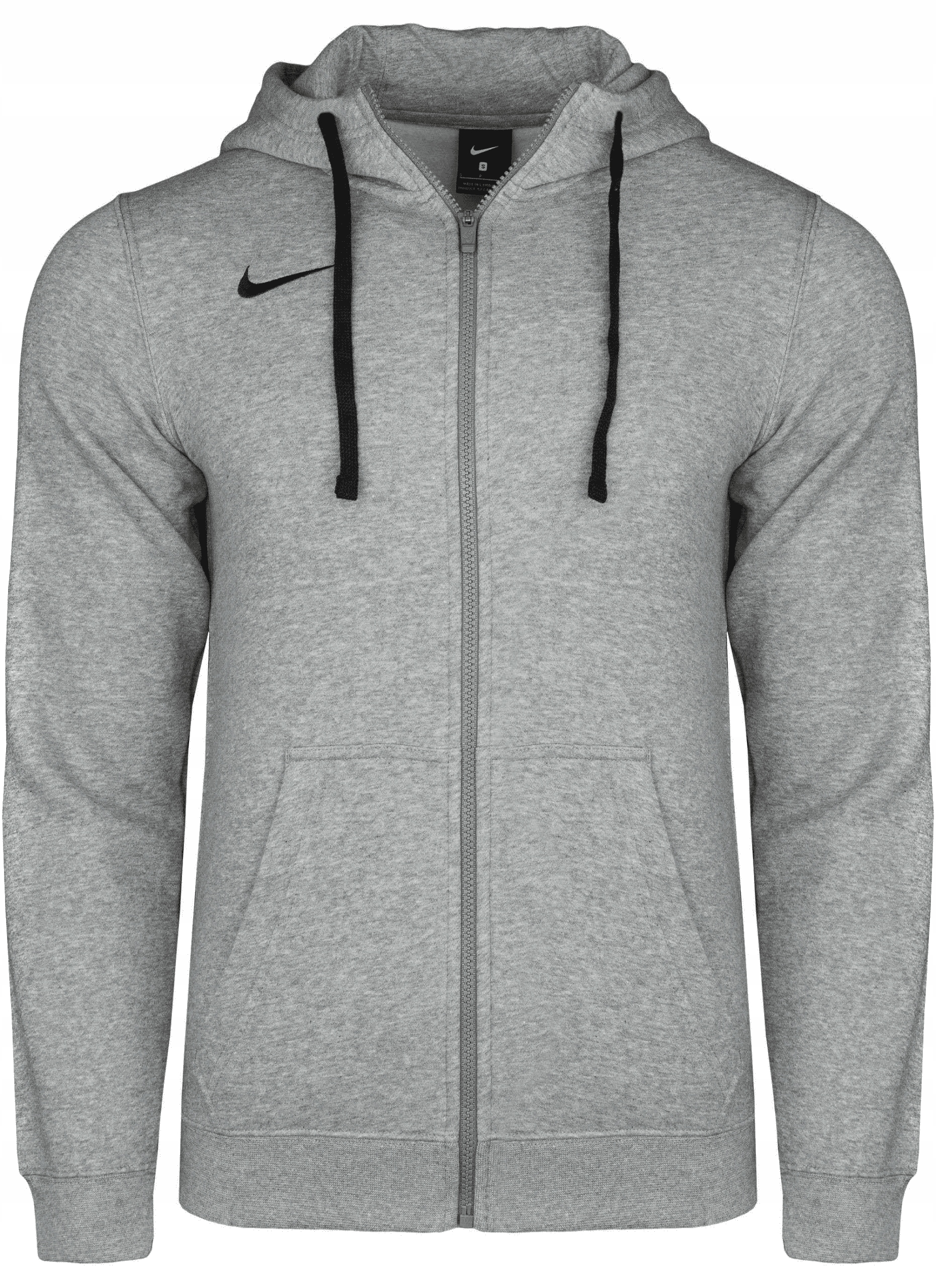 Mikina Nike bavlněná na zip Park 20 šedá CW6887-063 vel. XL