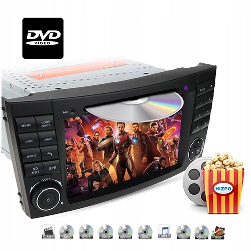 RADIO ANDROID Mercedes W211 E300 W219 4GB Octacore Model Tachographs