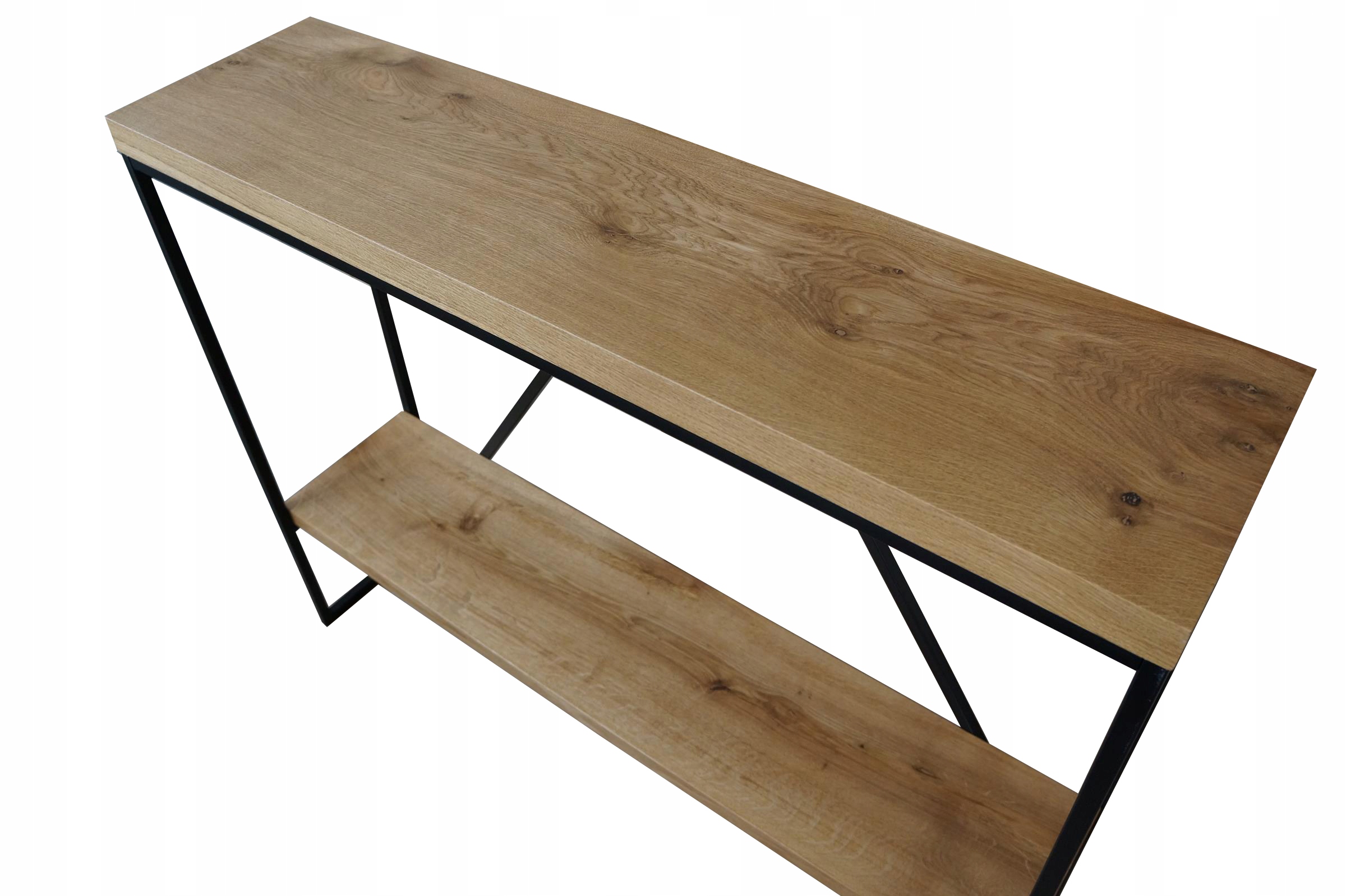 KONSOLA LOFT 100 CM LITY DĄB Z PÓŁKĄ Marka inna