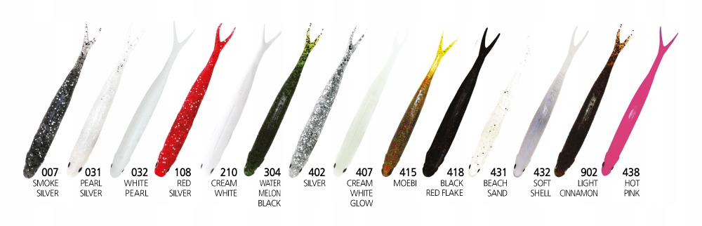 8 szt. Jaskółka Damiki 12,7 cm Sandacz Szczupak Metoda wędkowania spinningowa