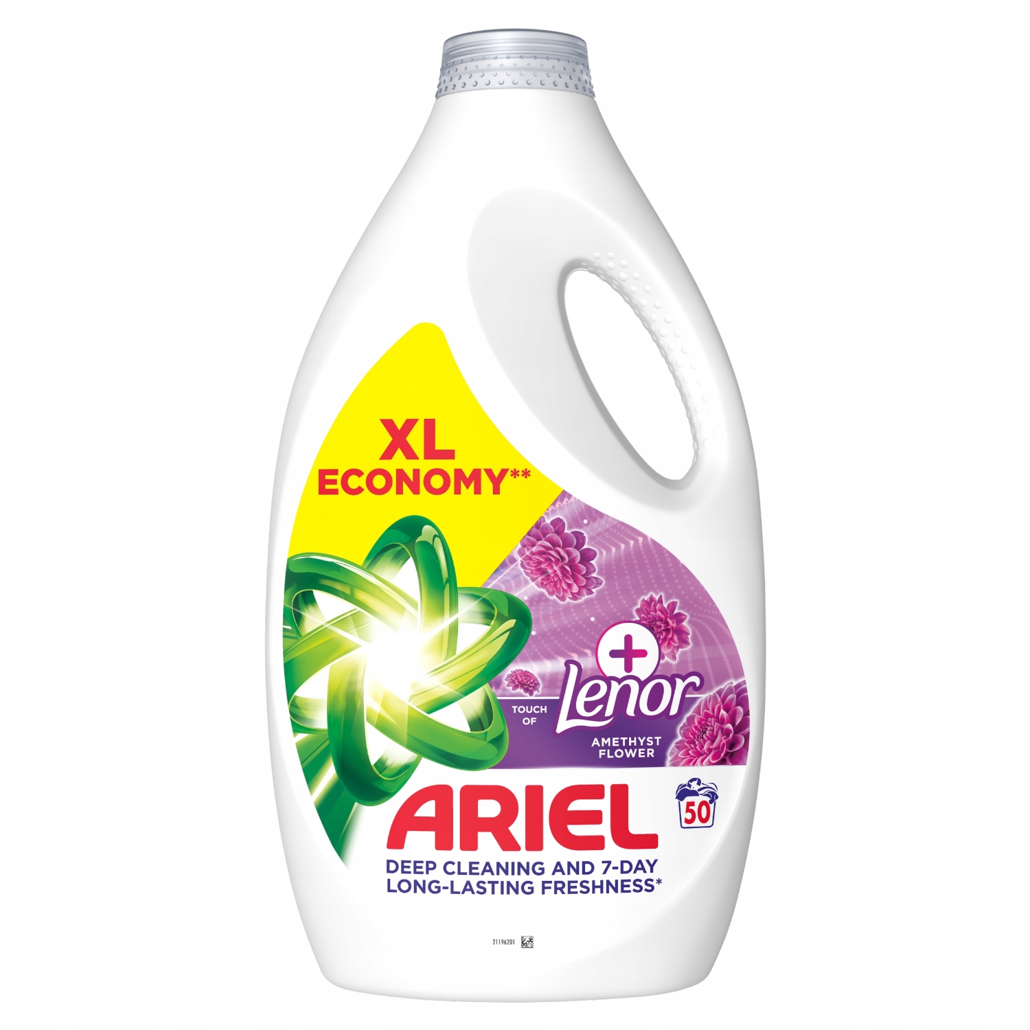 Tekutý prací prostředek Ariel Deep Cleaning 7denní svěžest Lenora 50 praní 2,25 l