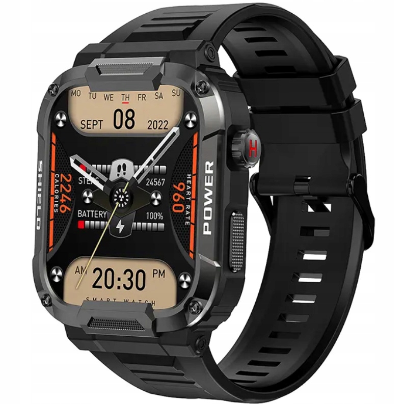 Zegarek męski SMARTWATCH Rubicon ROZMOWY SPORT SMS Transmisja danych brak