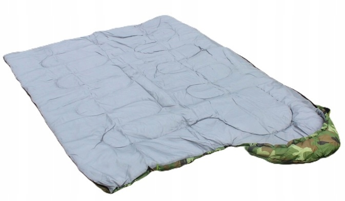 ŚPIWÓR KOŁDRA DUŻY CIEPŁY MORO Z KAPTUREM 200x70 MUMIA TURYSTYCZNY LEKKI EAN (GTIN) 5905274173021