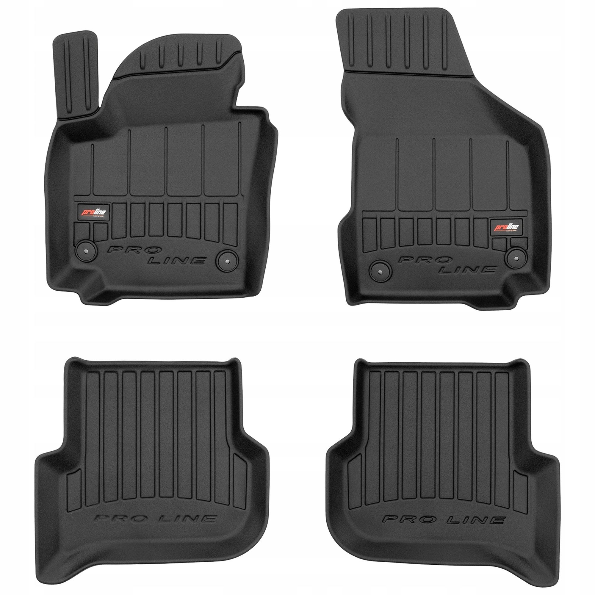 Koberce do auta Pro-Line Seat Altea 2004-2015 vzdialenosť medzi stopkami