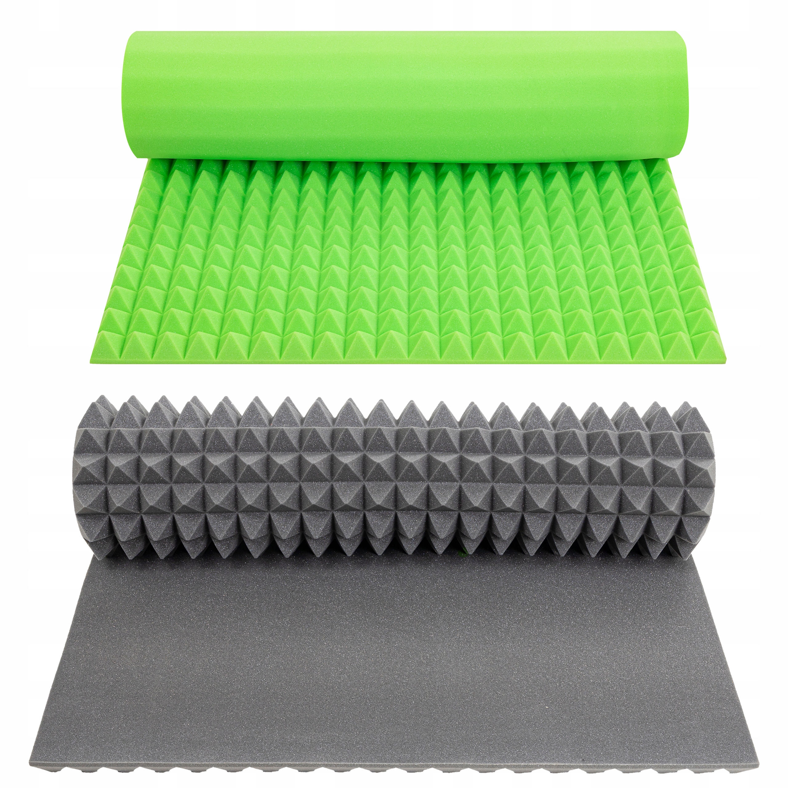 Akustické zvukotesné peny a rohože s Pyramidovým povrchom, zaujímavý vzhľad