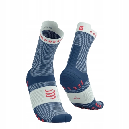 Compressport skarpetki ProRacing V4.0 blues/sugar [39-41]