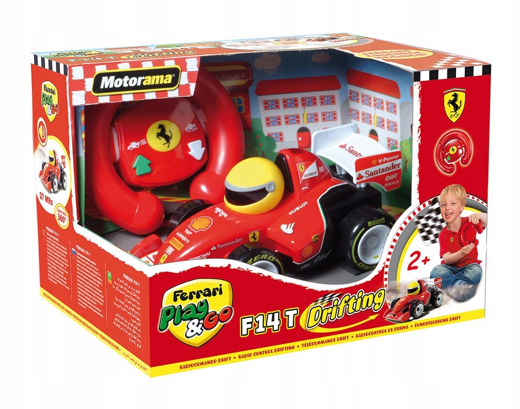 Zabawka Zdalnie Sterowana Jeżdżąca Ferrari Play & Go 60029 - Porównaj Ceny - Allegro.pl