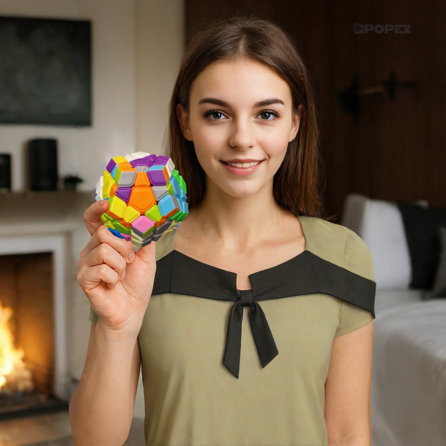 ZESTAW KOSTEK SKEWB + MIRROR + MEGAMINX + 3 PODSTAWKI PREZENT DZIEŃ DZIECKA Płeć chłopcy dziewczynki