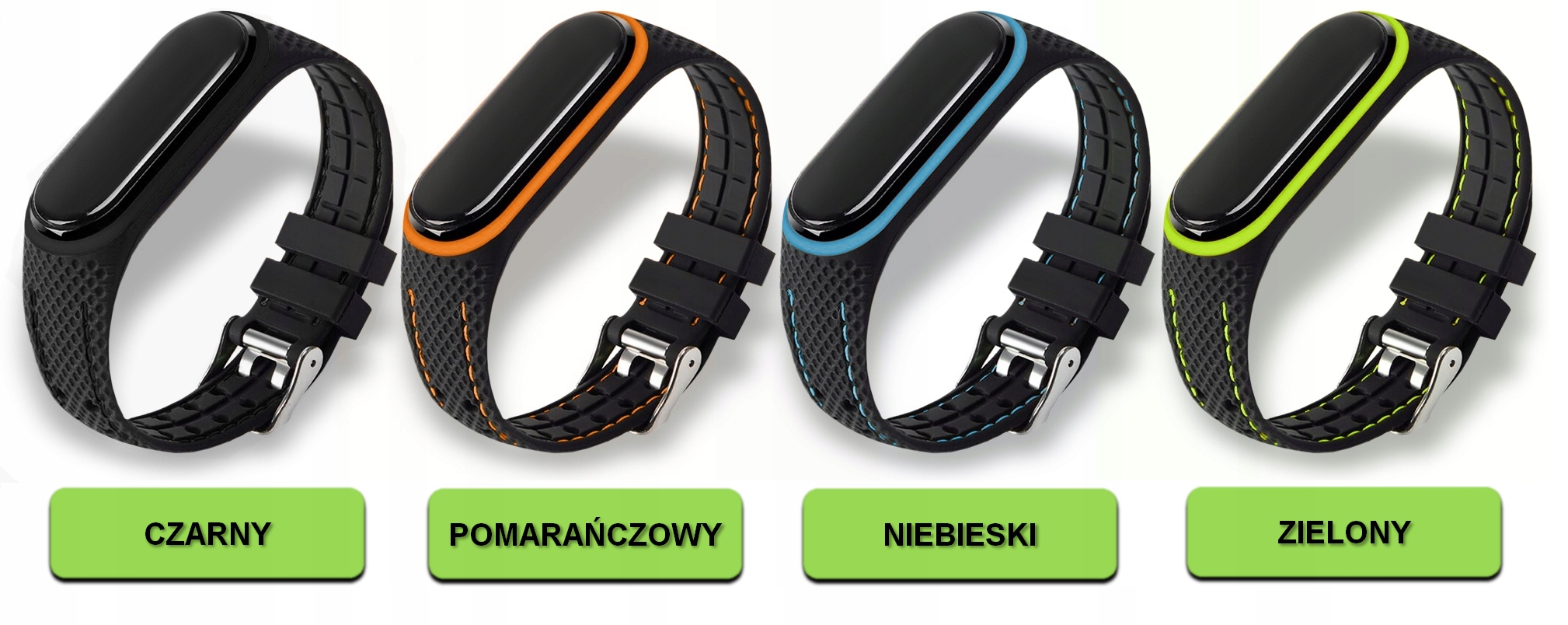 PASEK OPASKA do XIAOMI MI BAND 5/6 WIELE KOLORÓW EAN (GTIN) 5904921121910